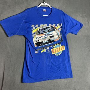 Vintage Mark Martin #6 Valvoline Single Stitch T-shirt Size Medium Nascar (Read)